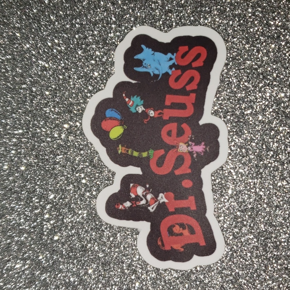 BOOK waterproof sticker DR. SEUSS